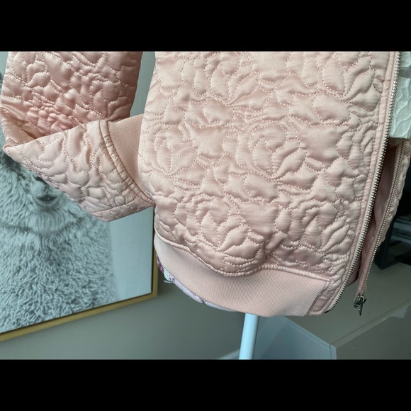 Guess silk satin pink jacket S - Picture 7 of 8